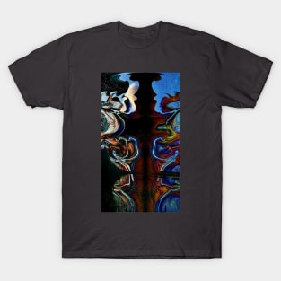 Lake mirror pattern T-Shirt